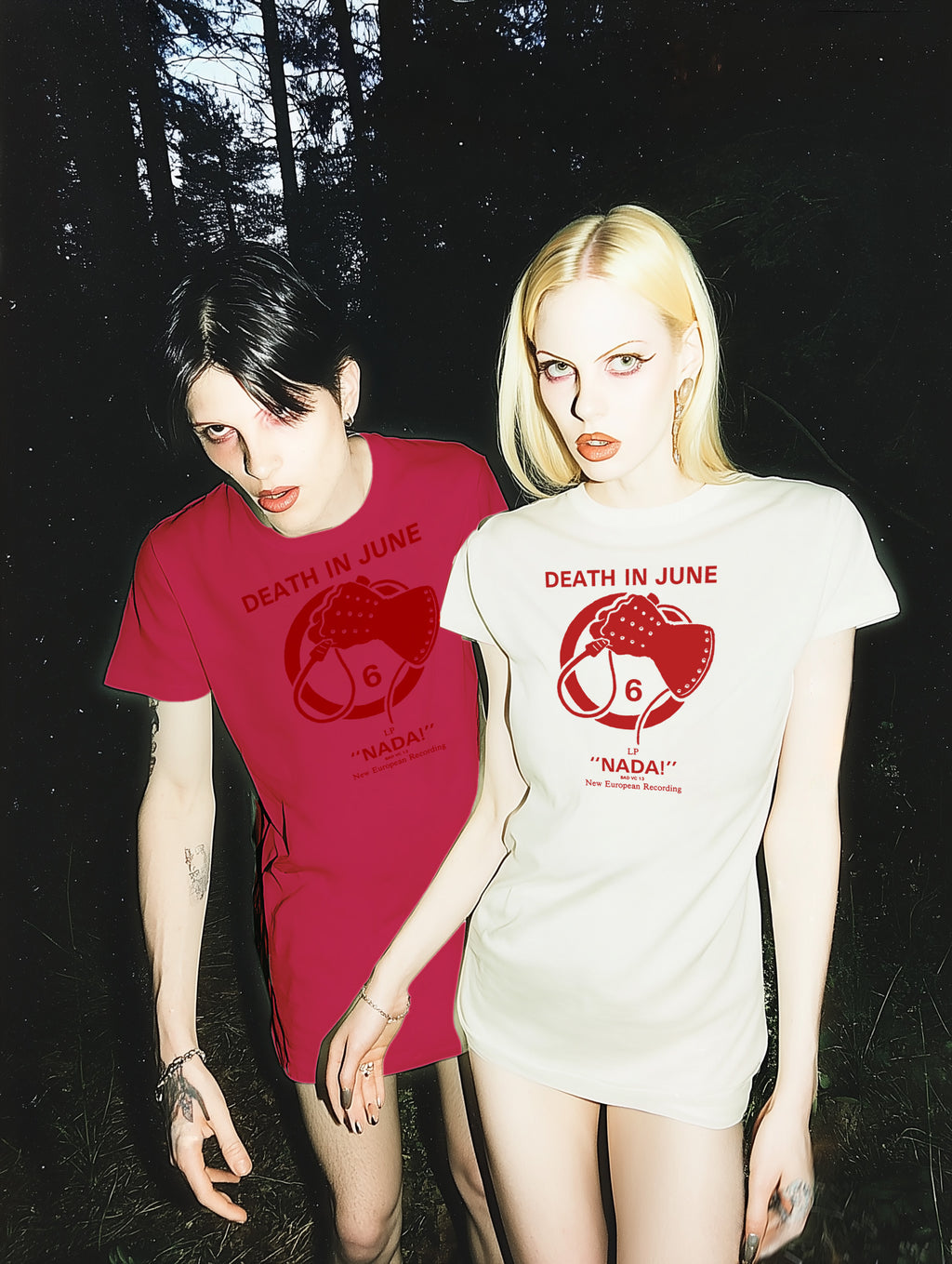 "Nada" Tee (RED PRINT)