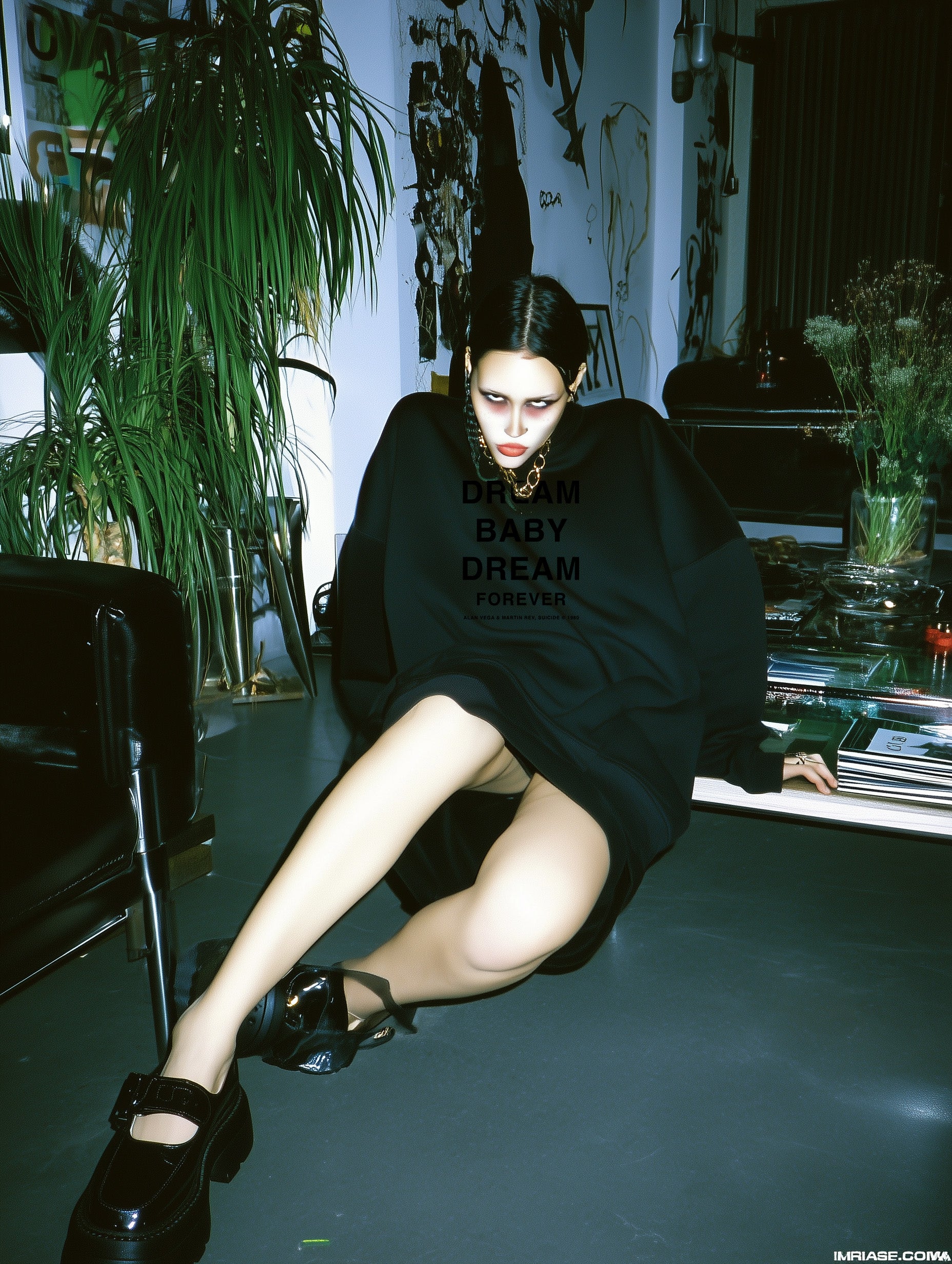 “Dream Baby Dream, Forever” Sweatshirt (EMBROIDERED)