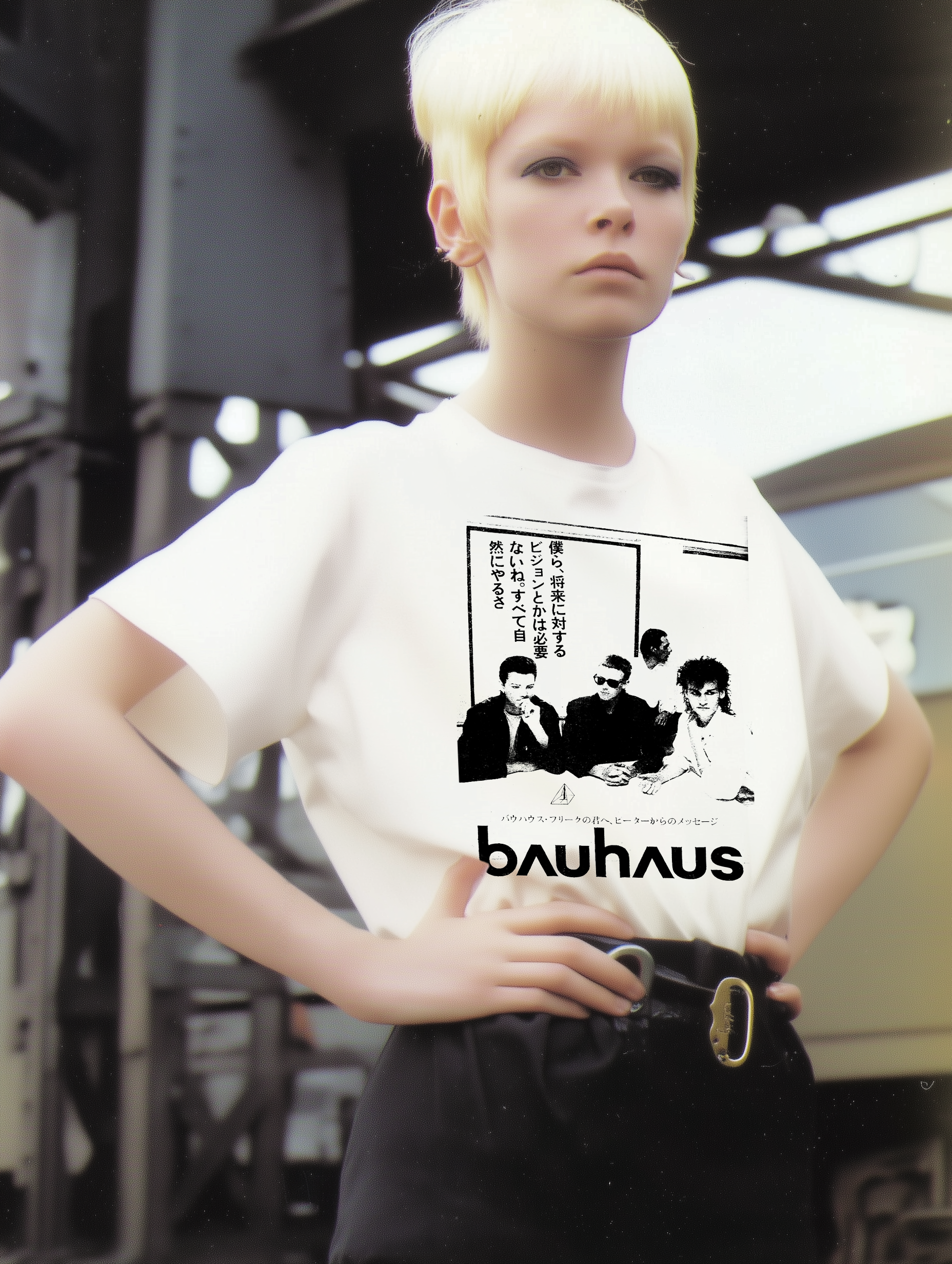 The Future Is Optional Tee — Comfort Colors 1717 (White)