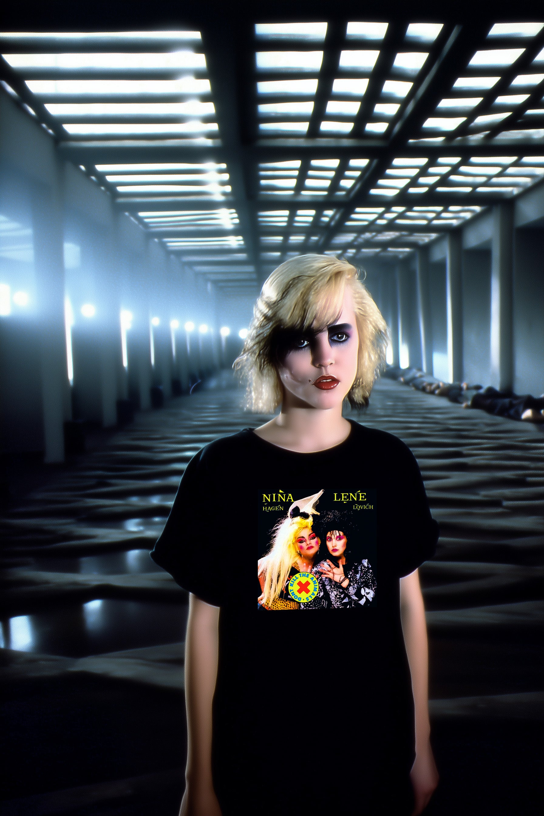 Don’t Kill the Animals Tee – 80s Cult Music Tribute Shirt – Underground Icon Graphic – Black Gildan 64000