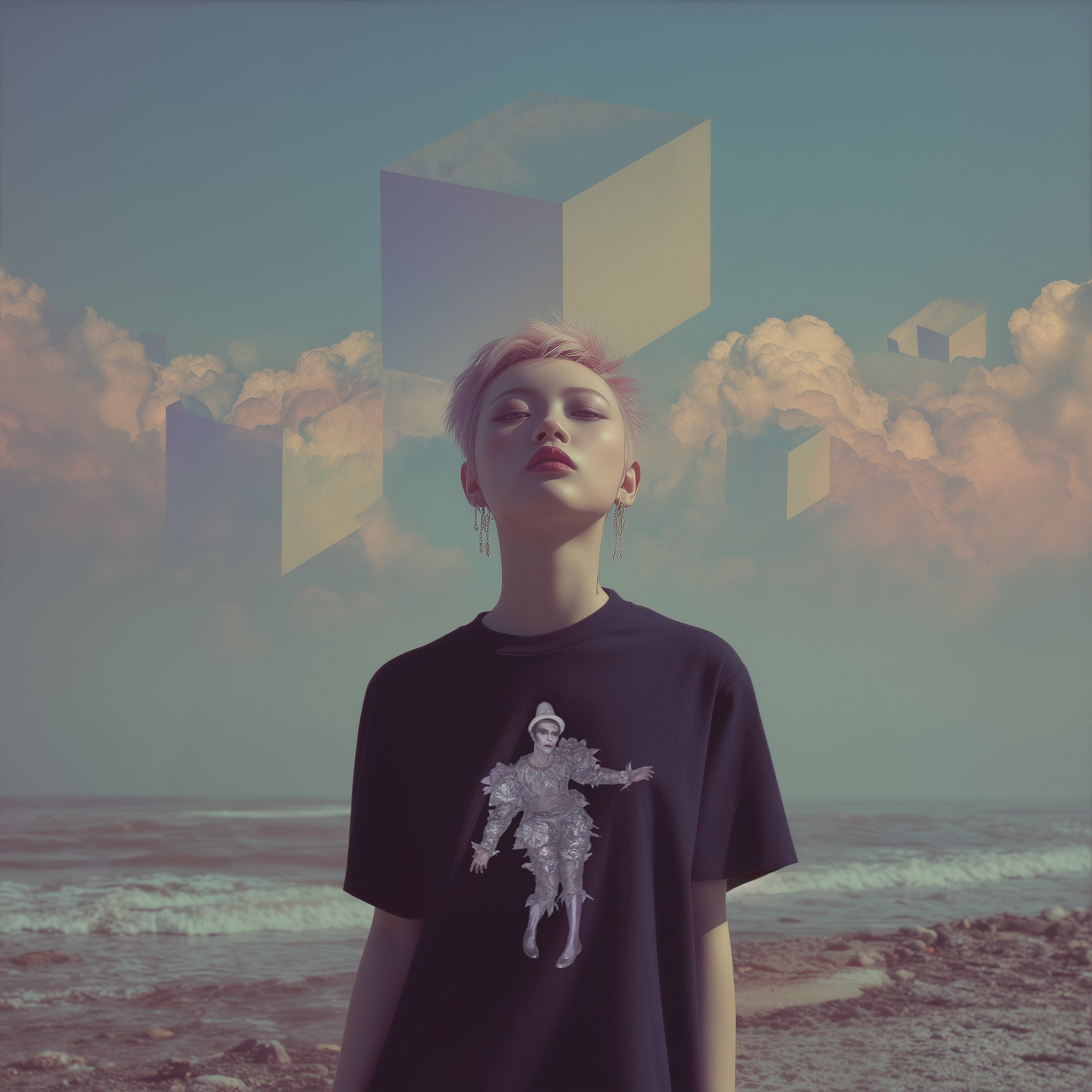 Ashes Figure Tee — Faded Icon Edition