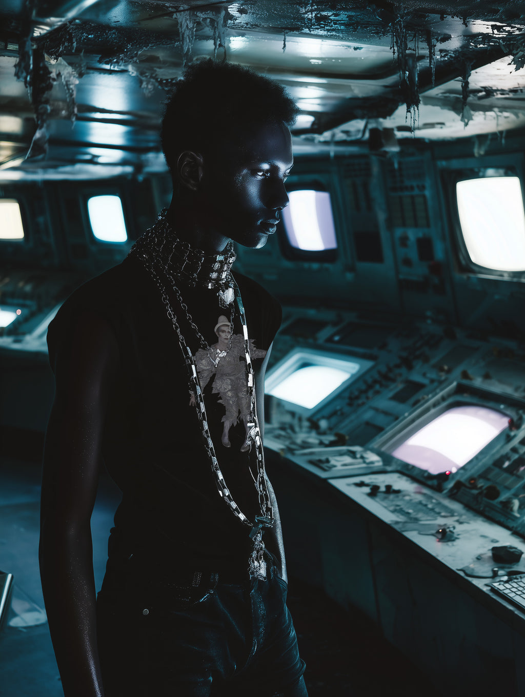 Ashes Figure Tee — Faded Icon Edition