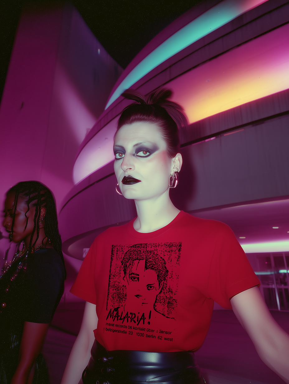 MALARIA — Archival Signal Tee (Comfort Colors 1717)