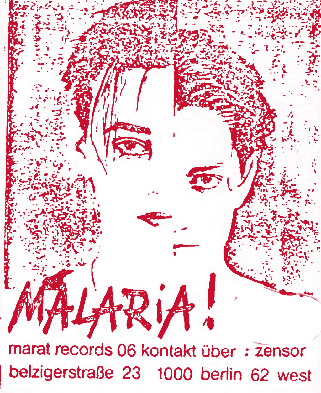 MALARIA — Archival Signal Tee (Comfort Colors 1717)