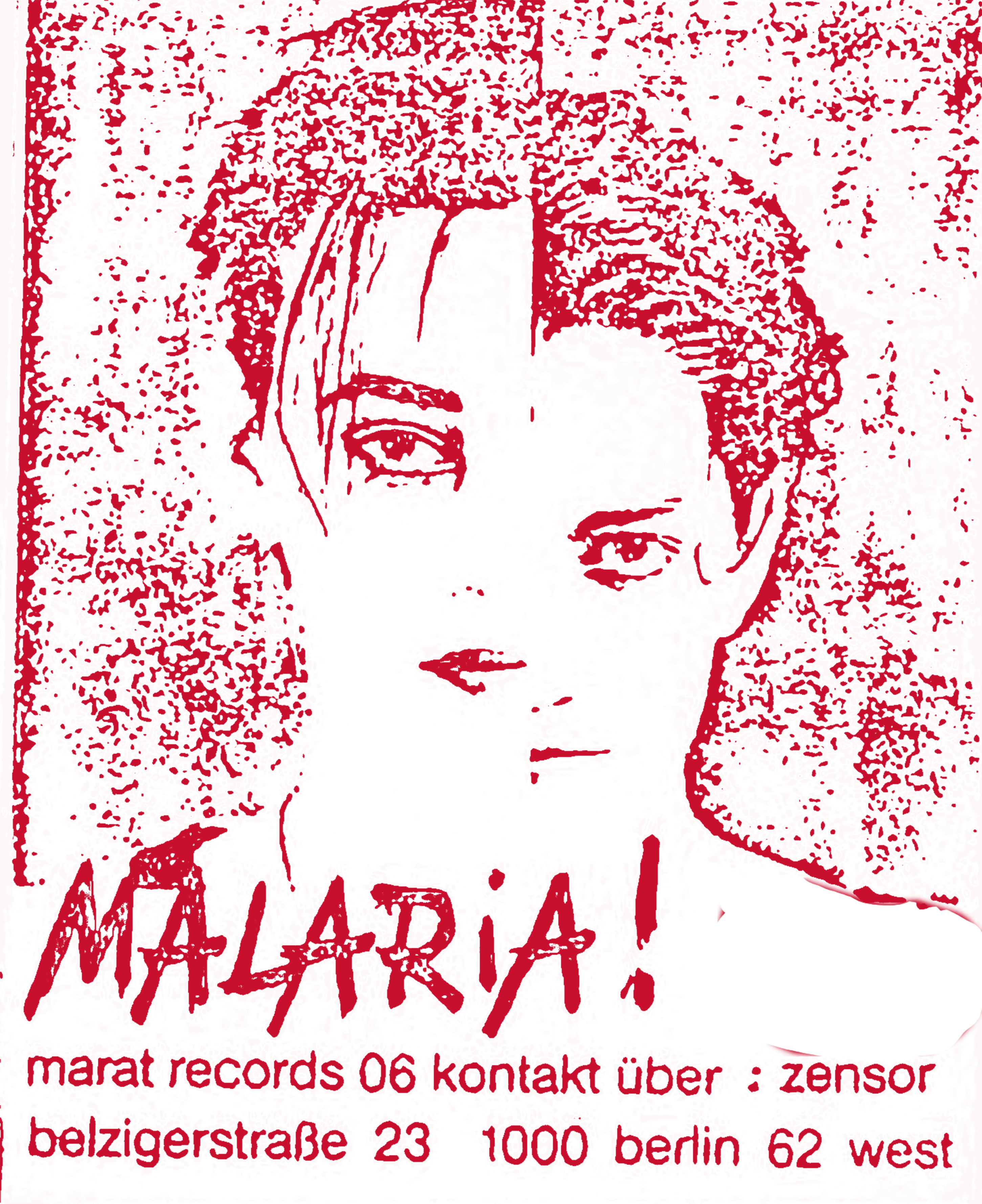 MALARIA — Archival Signal Tee (Comfort Colors 1717)