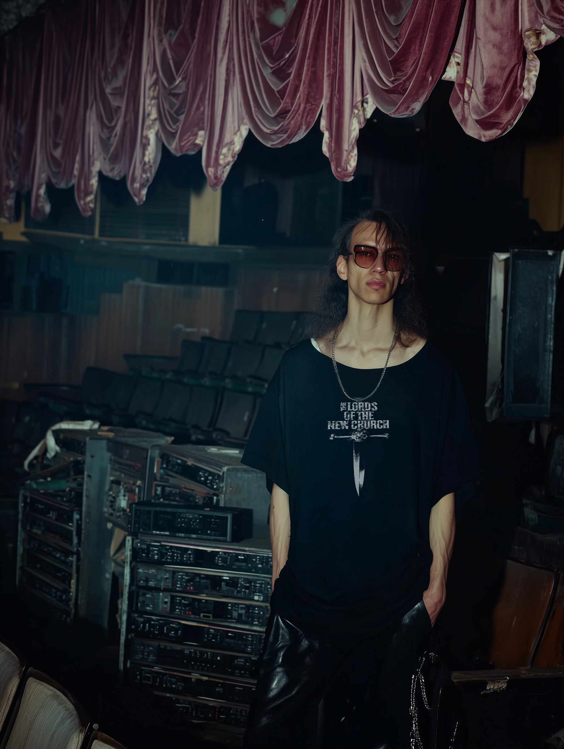 The Dagger Codex Tee | Post-Punk Dagger Graphic T-Shirt | Comfort Colors® 1717 Black