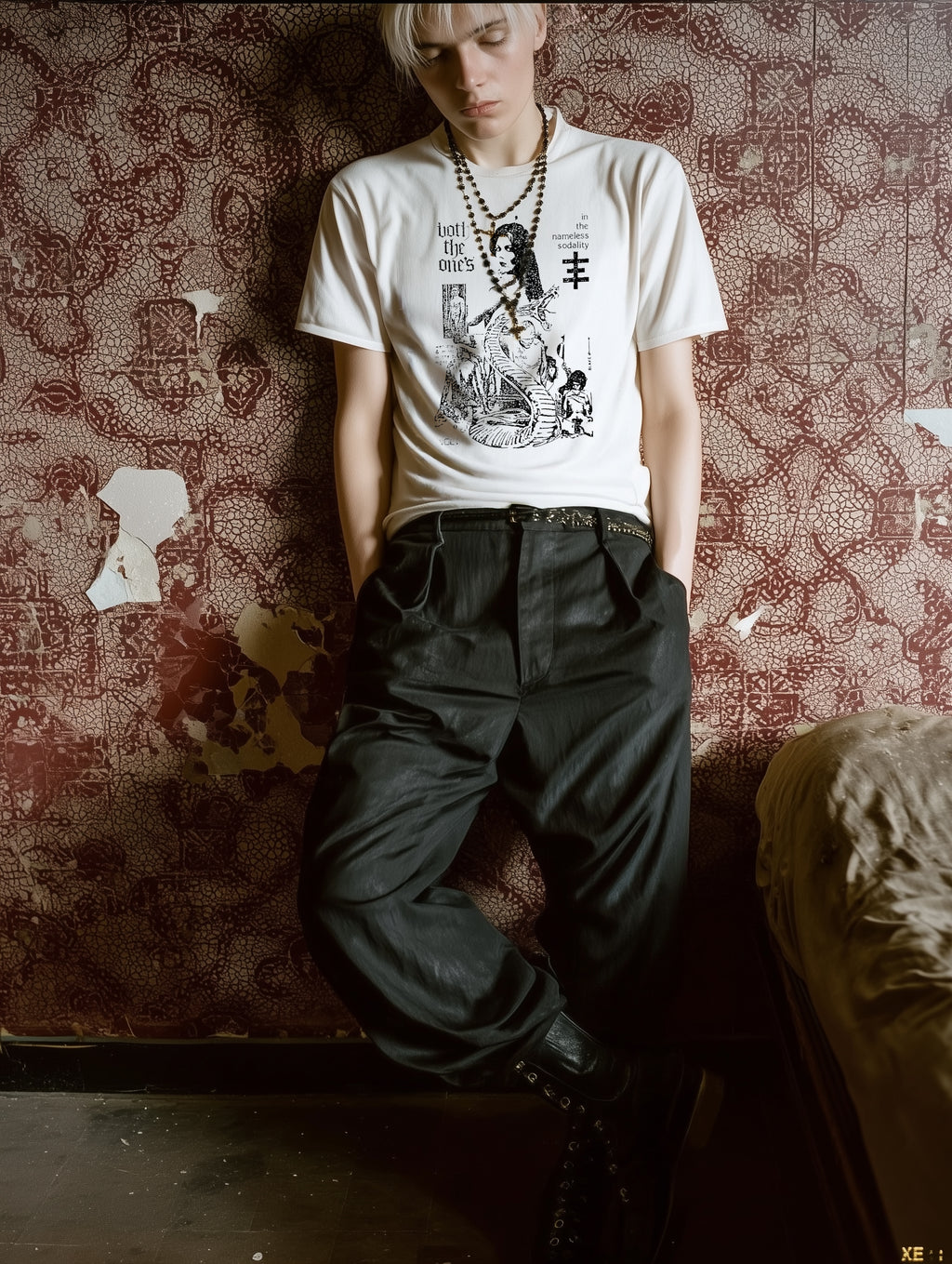 Psychick Transmission Tee — Industrial Occult Graphic T-Shirt