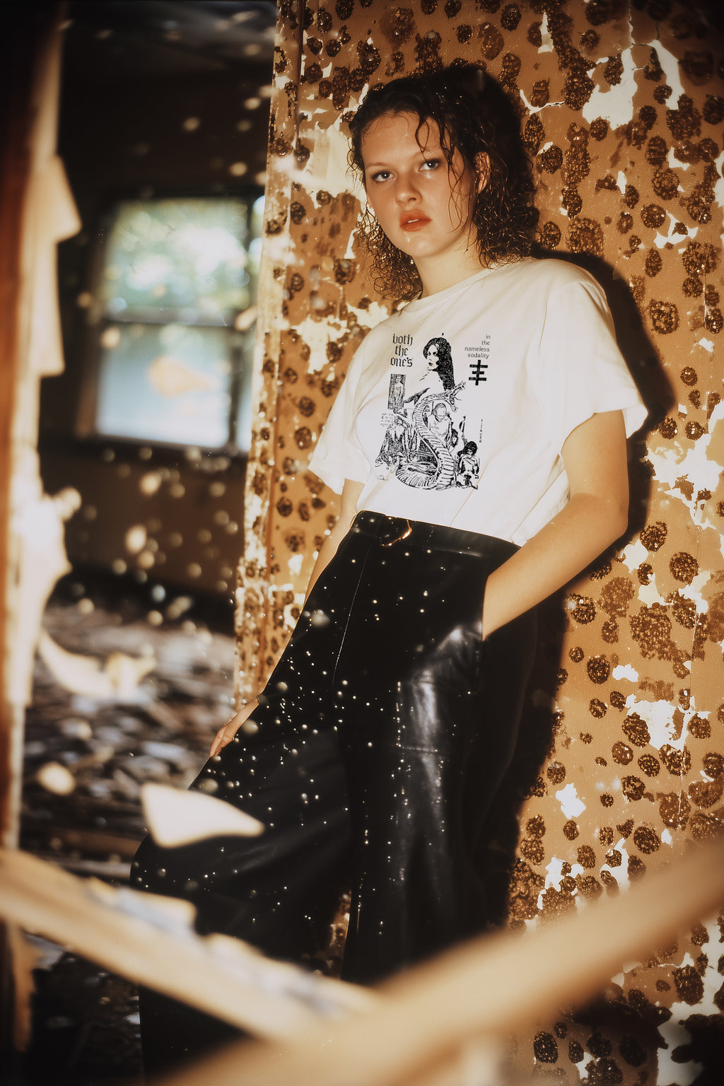 Psychick Transmission Tee — Industrial Occult Graphic T-Shirt