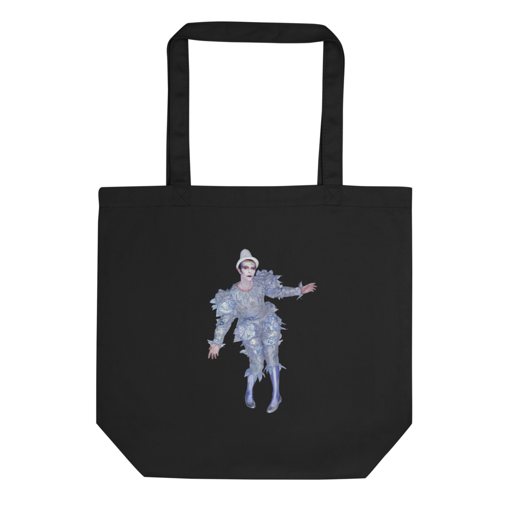 The Ashes Figure Tote Bag | Cinematic Faded Graphic Canvas Tote