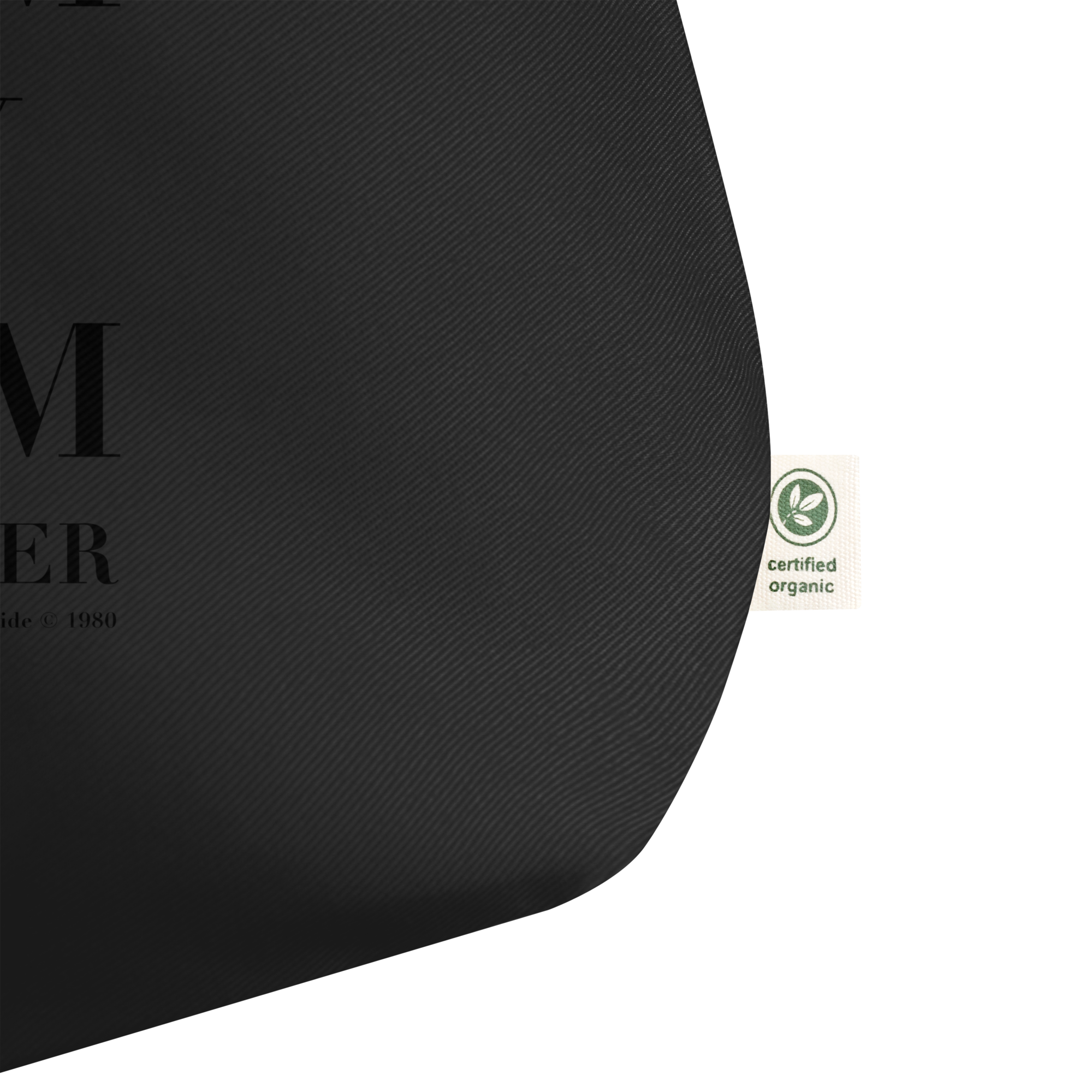 “Dream Baby Dream, Forever” Tote Bag (BLACK PRINT)