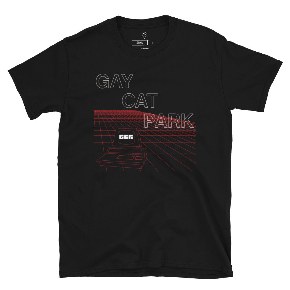 "Red Grid Memory" Tee