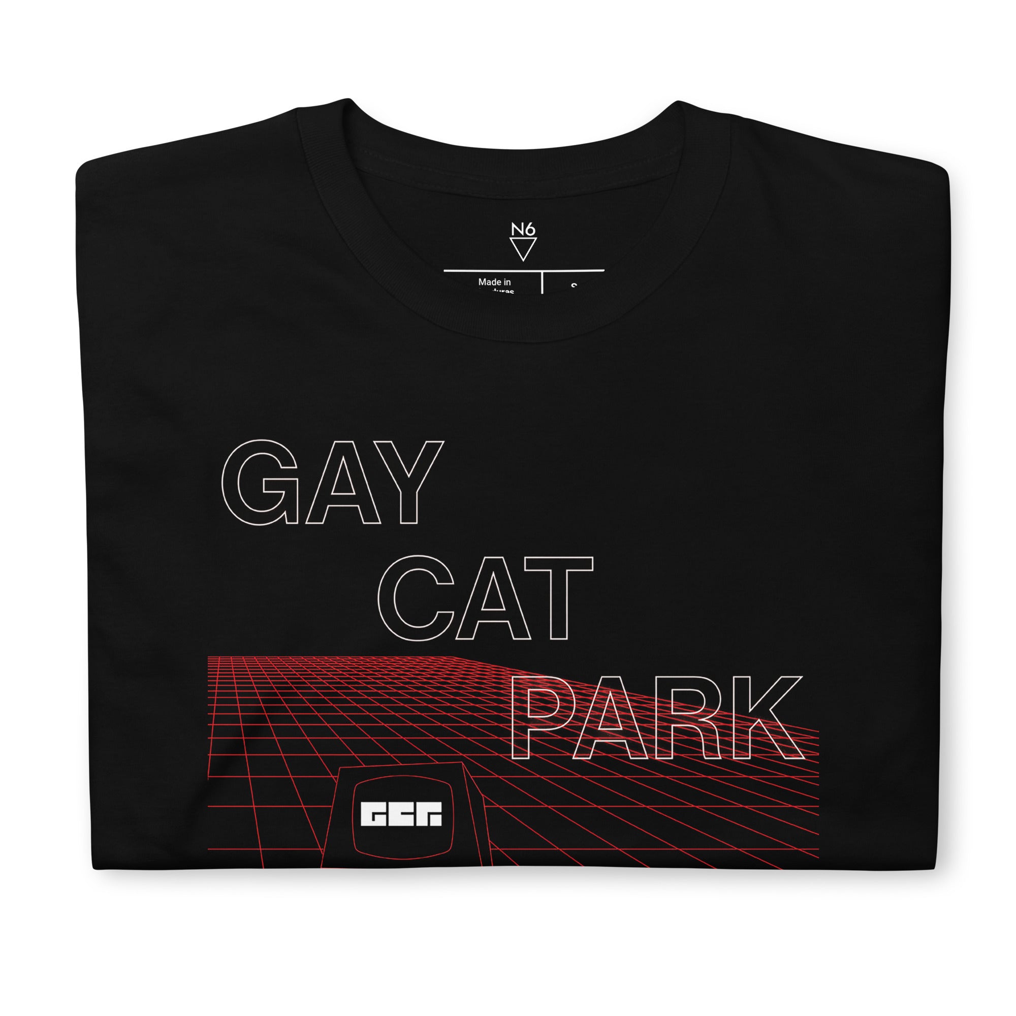 "Red Grid Memory" Tee