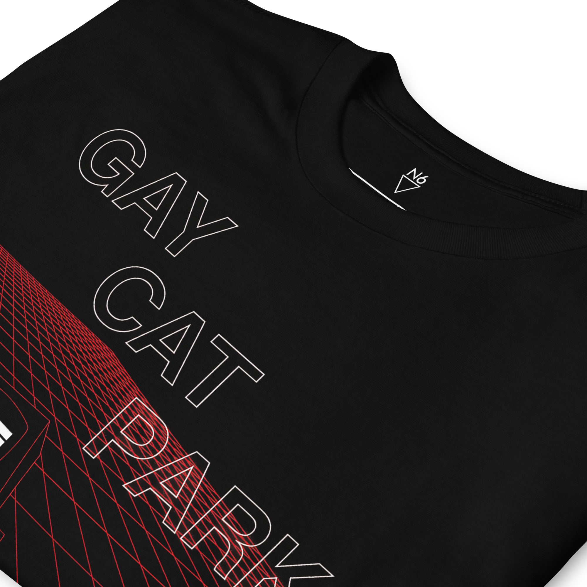 "Red Grid Memory" Tee
