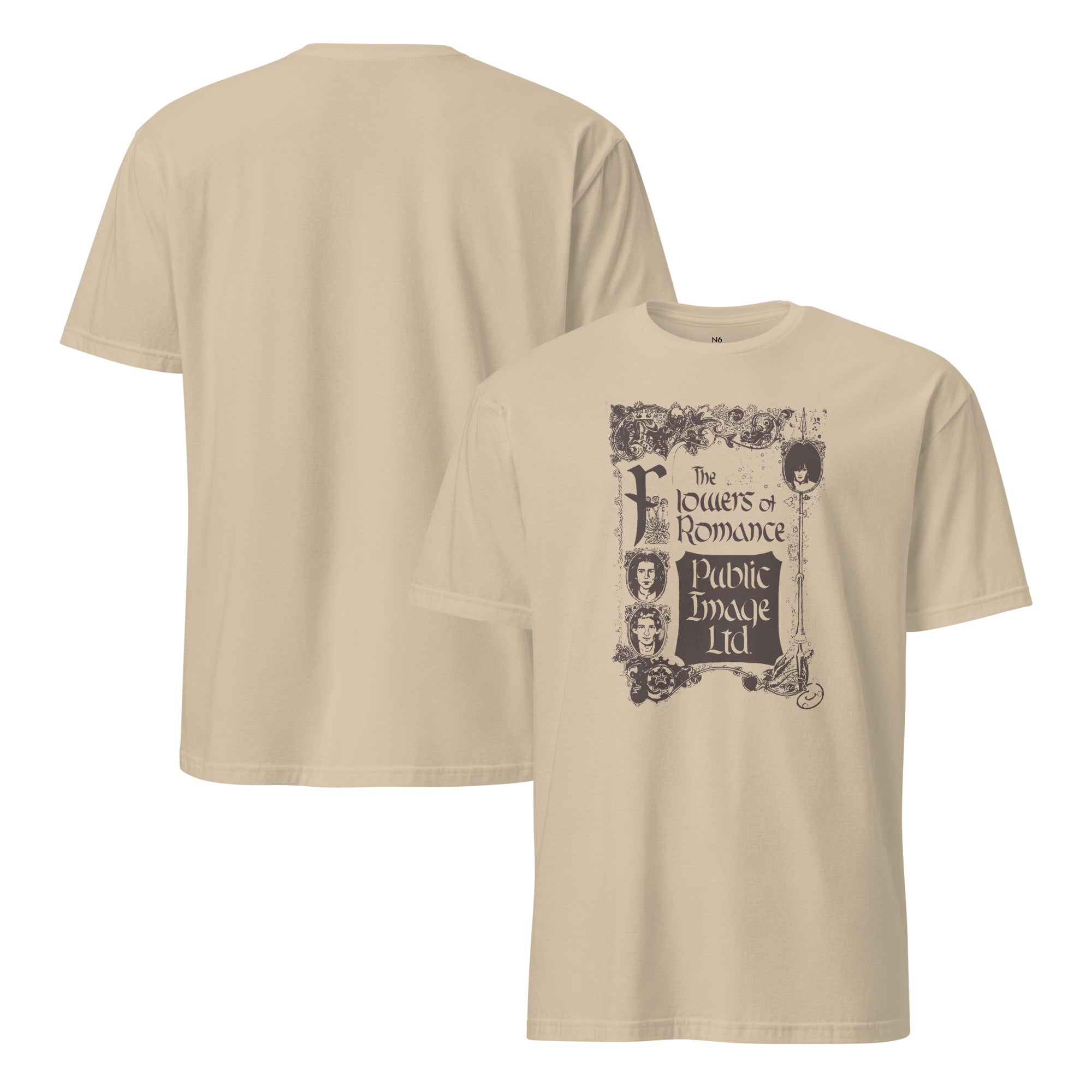 Flowers of Romance Tee – Gothic Post-Punk Graphic Shirt