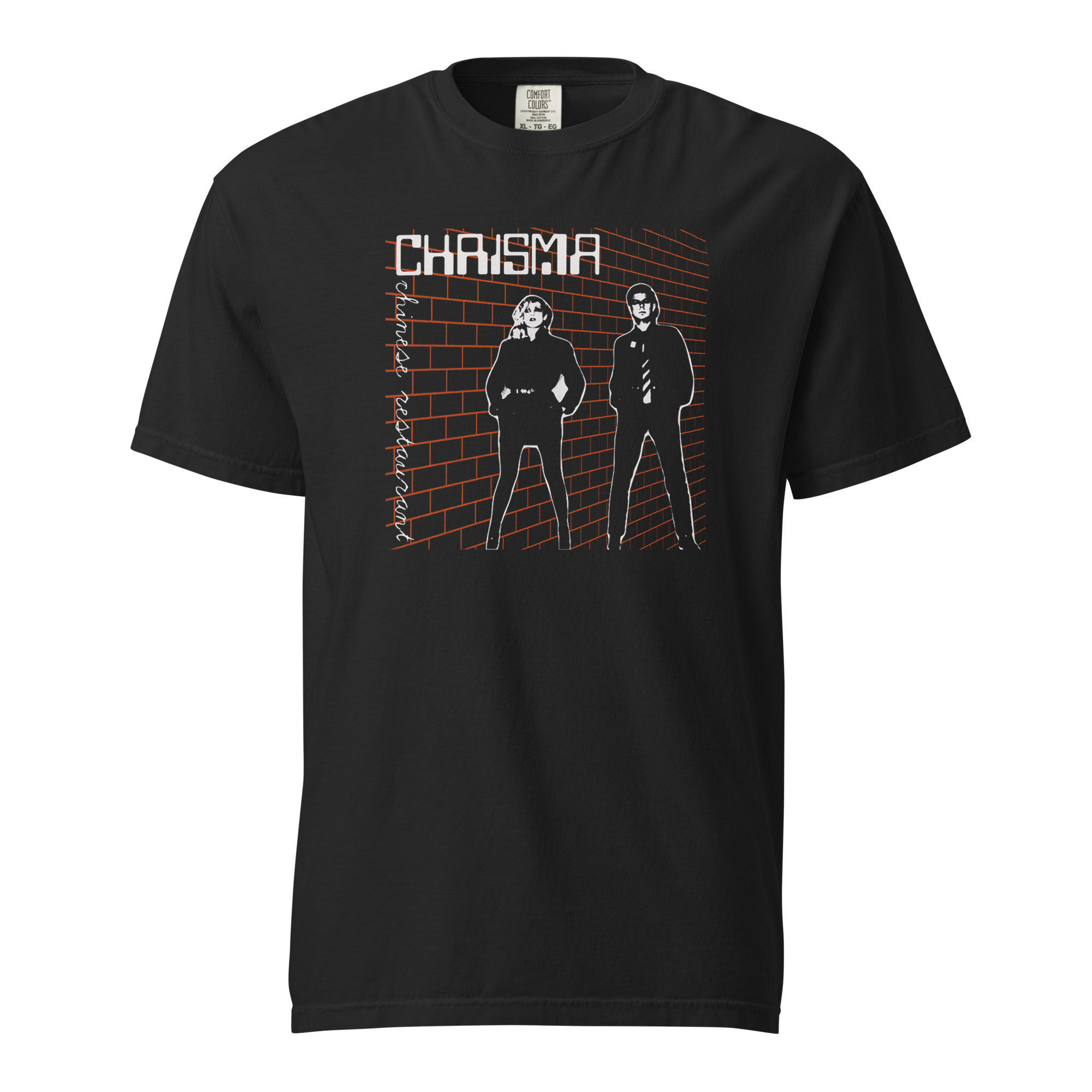 Chrisma — Chinese Restaurant Tee | Comfort Colors Black Graphic T-Shirt