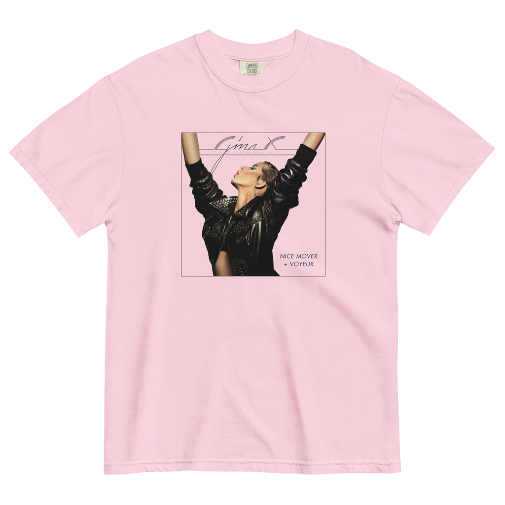 Gina X Electric Voyeur Tee — Comfort Colors 1717 Blossom Vintage Graphic Shirt