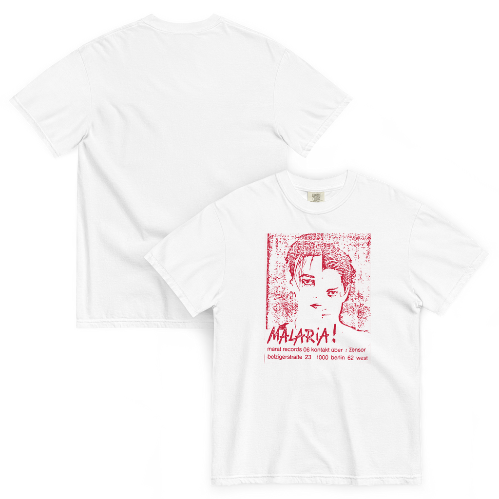 MALARIA — Archival Signal Tee (Comfort Colors 1717)